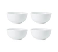 Mikasa Chalk 4-Piece Porcelain Cereal Bowl Set