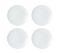 Mikasa Chalk 4-Piece Porcelain Dinner Plate Set