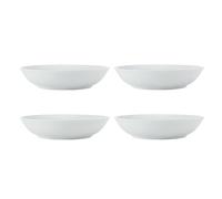 MIKASA Chalk 4pc Porcelain Pasta Bowl Set, 23cm, Gift Boxed