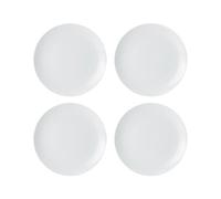 Chalk Porcelain Side Plates, Set of 4, 21cm, White Mikasa White One Size