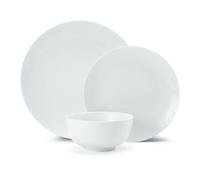 Mikasa Chalk White Porcelain 12Pc Dinner Set Gift Boxed
