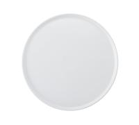 Mikasa Chalk Porcelain Pizza Plate, White, 32cm - White - Porcelain - Plate