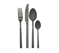 Mikasa Ciara Diseno Stainless Steel Black Gift Boxed 16 Piece Cutlery Set Tableware Gift Mikasa Black
