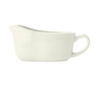 Mikasa Cranborne Stoneware Gravy Boat, 300ml, Cream - White - Stoneware - Gravy Boat