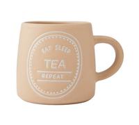 MIKASA Eat Sleep Tea Repeat 400ml Mug