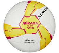 MIKASA FS454B-YP Futsal Ball No. 4 for General, College, High School, Junior High School Leisure, Yellow/Pink, Recommended Internal Pressure: 0.400-0.600 kgf/cm²
