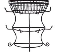 Mikasa Gourmet French Countryside Mug Tree With Basket