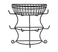 Mikasa Gourmet Wire 2-Tier Mug Tree, 37.5 cm (14¾ Inch), White