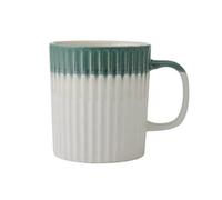 Mikasa Stoneware Mug, Green Textured, 410Ml, Labelled, Green