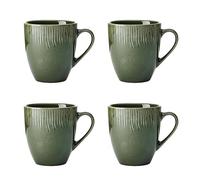 MIKASA Jardin 4pc Stoneware Mug Set, 420ml, Gift Boxed