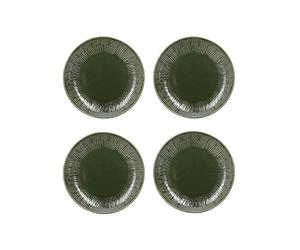 Mikasa Jardin 4pc Stoneware Side Plate Set, 22cm, Gift Boxed