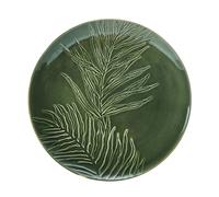 Mikasa Jardin Stoneware Round Serving Platter, 35.5cm, Green - Green - Stoneware - Serving Platter