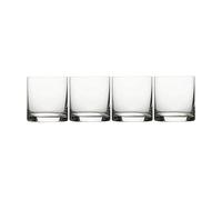 MIKASA Julie Luxury Lead-Free Crystal Old Fashioned Cocktail Glasses, 425 ml, Clear, Set of 4