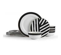 Mikasa Luxe Deco 12 Piece Dinner Set Gold