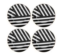 Mikasa Luxe Deco China Side Plates Set Of 4 21cm
