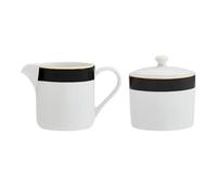 Mikasa Luxe Deco Sugar Pot & Creamer Set