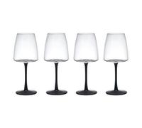 Mikasa Palermo Crystal White Wine Glasses, Set Of 4, 400Ml, White