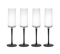 Mikasa Palermo Set of 4 Flute Glasses