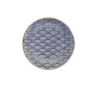 Mikasa Satori 22Cm Porcelain Seigaiha Wave Side Plate