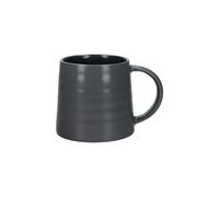 Mikasa Serenity Coffee Mug Set, Ceramic, Slate Grey, 440 ml, 4 Pieces