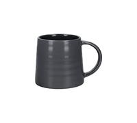 Mikasa Serenity Coffee Mug Set, Ceramic, Slate Grey, 440 ml, 4 Pieces