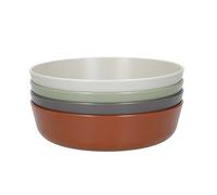 Mikasa Set of 4 Picnic Pasta Bowls Terracotta