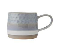 Mikasa Stoneware Mug, Textured Ombre Grey, 320Ml, Labelled, Grey