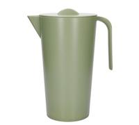Mikasa Summer Recycled Plastic Pitcher, Lightweight and Hard-Wearing Reusable Carafe for Juice, Cocktails and Soft Drinks, 1L, Green