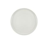 Mikasa Summer Set of 4 Recycled Plastic 20cm Lipped Side Plates - Grey - Plastic - Plate