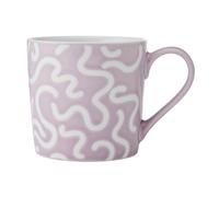 MIKASA Textured Purple Swirl 360ml Mug