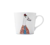 Mikasa Tipperleyhill 380ml Fine China Mug, Duck, Sleeved Mikasa Multicolor