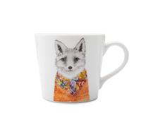 Mikasa Tipperleyhill 380ml Fine China Mug, Fox, Sleeved Mikasa Multicolor