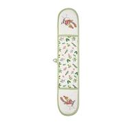 Mikasa TipperleyHill Cotton Double Oven Glove, Heat Resistant Double Oven Mitts, Machine Washable, Christmas Robin Themed Collection, Ideal for Gifting