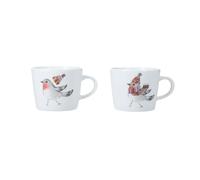 MIKASA TipperleyHill Fine China Espresso Cup, Ideal for Espresso Shots, Coffee, Set of 2, 90ml