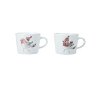 Mikasa TipperleyHill Robin Fine China Espresso Cup, Set of 2, 90ml - White - Fine China - Espresso Cup