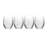 Mikasa Treviso Clear Glass Stemless Wine Glasses Dishwasher Safe 350Ml Gift Boxed Pack Of 4