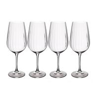 Mikasa Treviso Crystal Red Wine Glasses Set Of 4 600ml