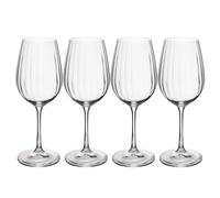Mikasa Treviso Crystal White Wine Glasses Set Of 4 350ml
