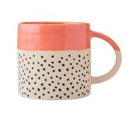 Mikasa Wax Resist Orange Glaze 390Ml Mug