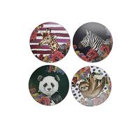 Mikasa Wild At Heart Coasters 4 Piece Set