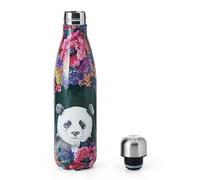 Mikasa Wild At Heart Panda Water Bottle Green