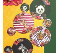 Mikasa Wild At Heart Placemats 4 Piece Set