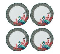 Mikasa x Sarah Arnett Porcelain Dinner Plates, Set of 4, 27cm - Multicolour - Porcelain - Plate