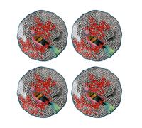 Mikasa X Sarah Arnett Porcelain Side Plates Set Of 4 19cm