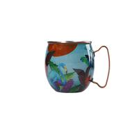 MIKASA x Sarah Arnett Stainless Steel Moscow Mule Mug, 450ml, Flamingo