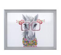 Mikasa x Tipperleyhill Laptray, Printed Tray with Cushioned Base, Rectangular Tray for Eating, Reading & Painting, Horse Print, 44cm, Unique Gifting