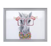 Mikasa x Tipperleyhill Laptray, Printed Tray with Cushioned Base, Rectangular Tray for Eating, Reading & Painting, Horse Print, 44cm, Unique Gifting