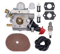 Mikatesi C1M-S207A FS56 Carburetor Kit for Stihl FS56 FS56R FS70 FS70R FS70RC KM56 KM56RC Trimmer Weed Eater Carb replace OEM 4144-120-0603 4144-120-0600