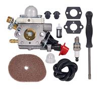 Mikatesi C1M-S207A FS56RC Carburetor Kit for Stihl FS56 FS56R FS70 FS70R FS70RC KM56 KM56RC Trimmer Weed Eater Carb Replace Parts OEM 4144 120 0603 4144 120 0600