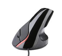 Mikayoo Wired Vertical Mouse, Ergonomic Vertical Mouse Optical USB Wired Mouse with 5 Programmable Buttons for Computer, Laptop (Black)